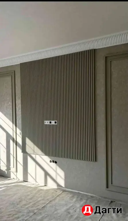 шпаклёвка покраска обои ламинат