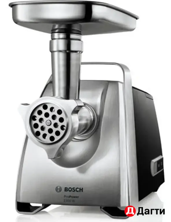 Мясорубка Bosch MFW 68640 черный/серебристый