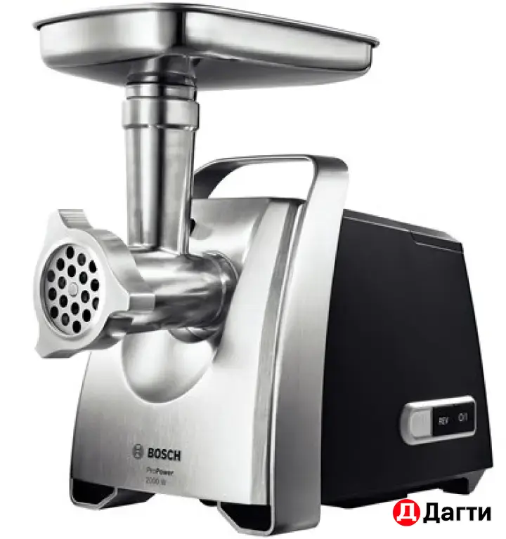 Мясорубка Bosch MFW 68640 черный/серебристый