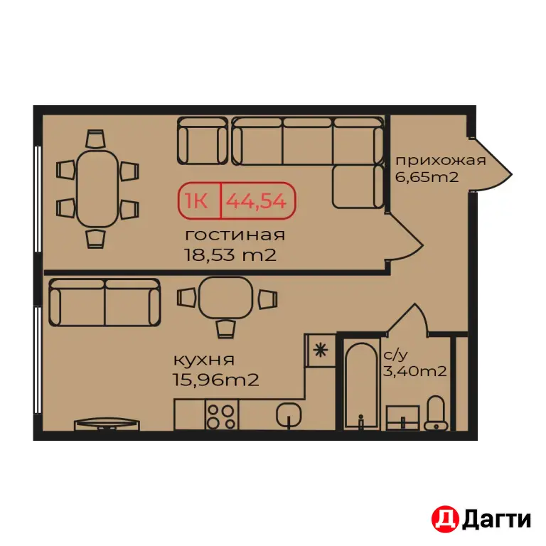 ЖК Московский 44,54 кВ