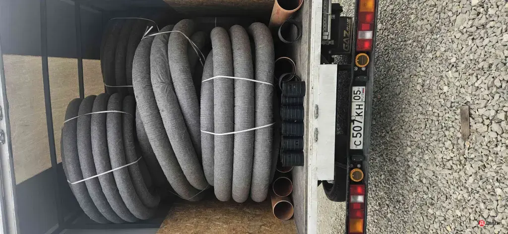 Дренажные трубы и геотекстиль