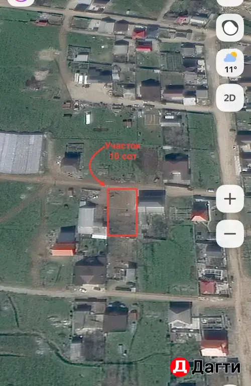 участок 10сот