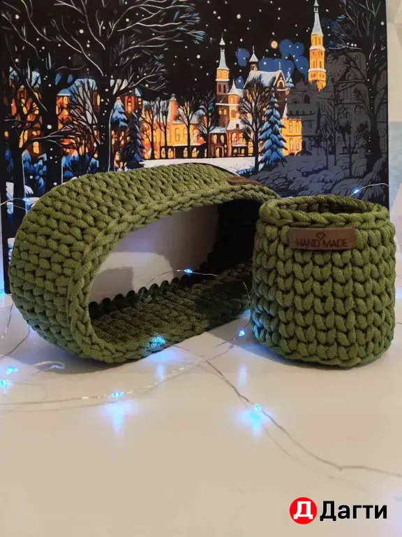 Набор интерьерных корзин.