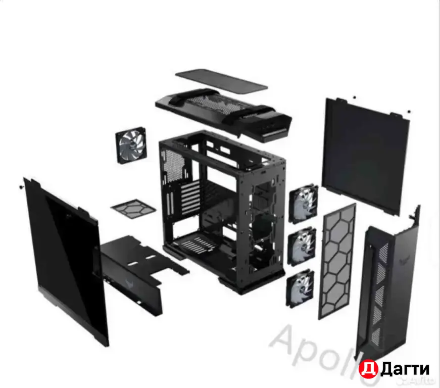 Asus Компьютерный корпус TUF gaming GT501 ATX