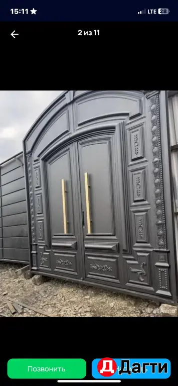 Кованные ворота