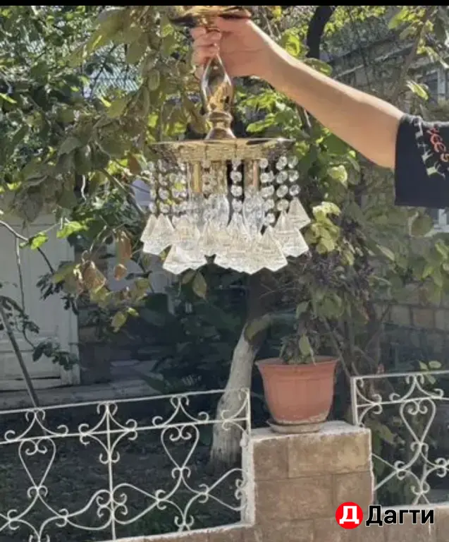 люстра хрустальная