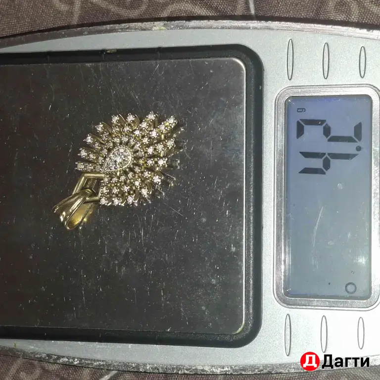 Бриллиантовый кулон