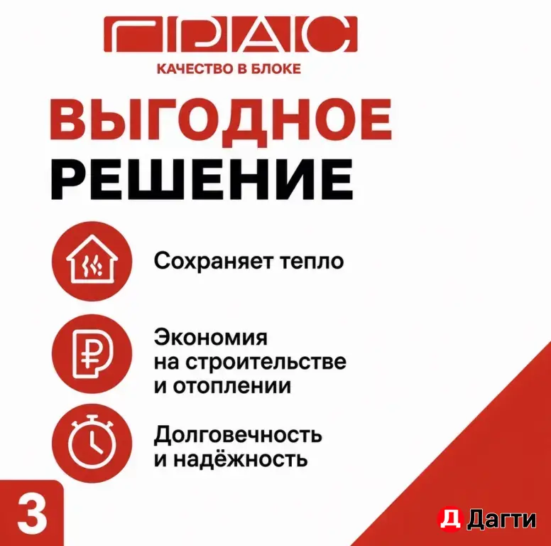 Грас газобетон Газоблоки