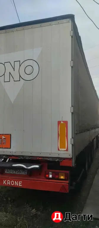 Volvo f12 с прицепом KRONE