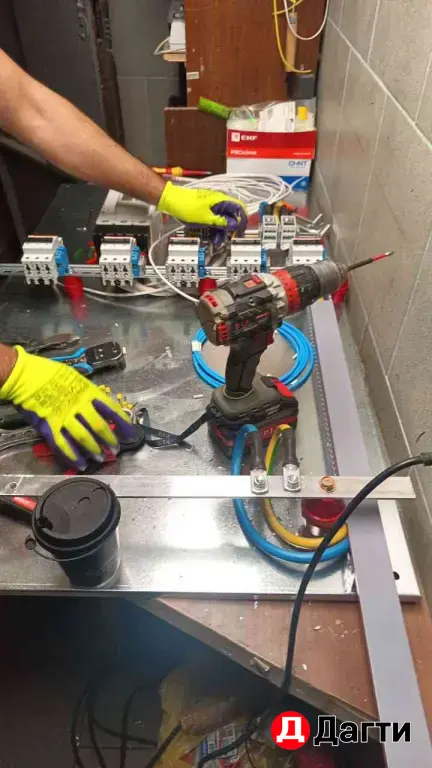 Электрика под ключ, услуги электромонтажа