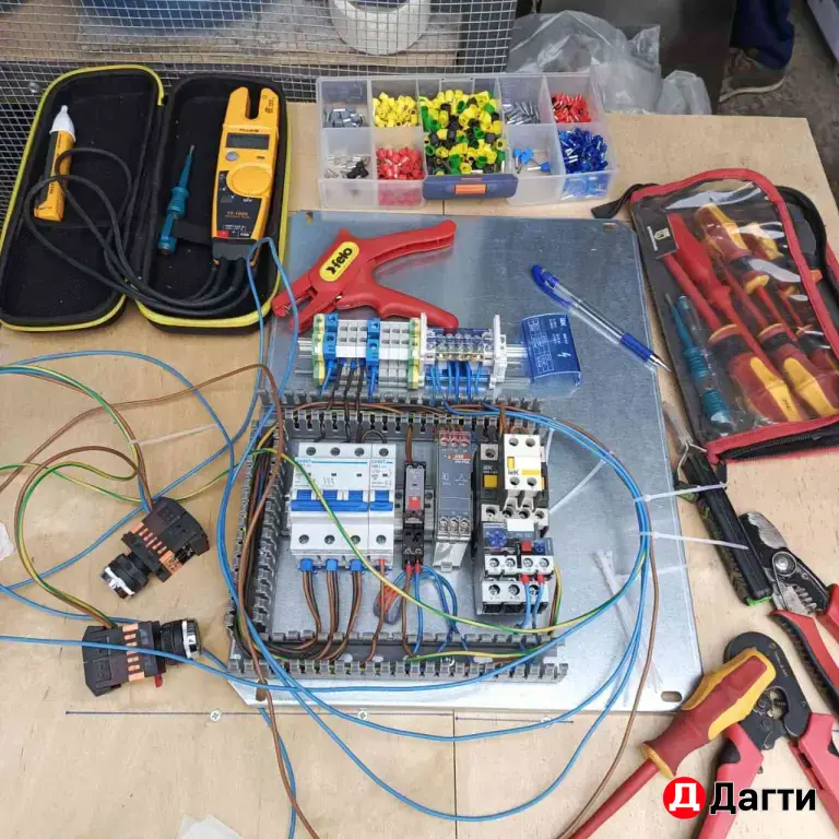 Электрика под ключ, услуги электромонтажа