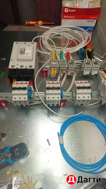 Электрика под ключ, услуги электромонтажа