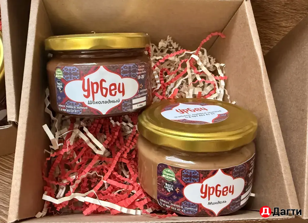 Урбеч без масла и сахара