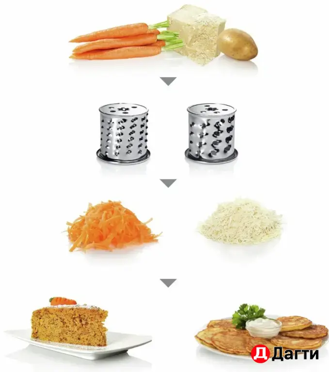 Мясорубка Bosch MFW 67440 черный/серебристый