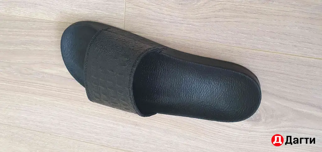 тапочки мужские кожаные