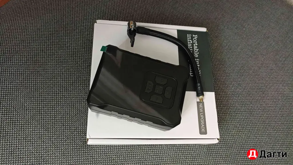 аккумуляторный портативный компрессор