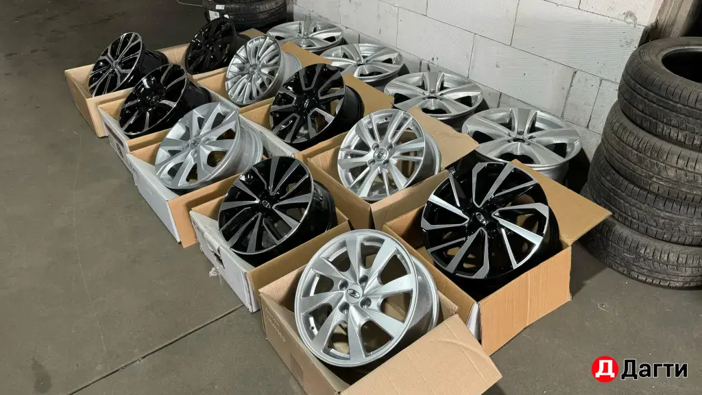 Новве Диски Гранта FL R15 ( черные )