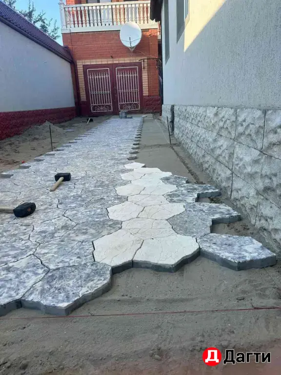 Тротуарная плитка и укладка