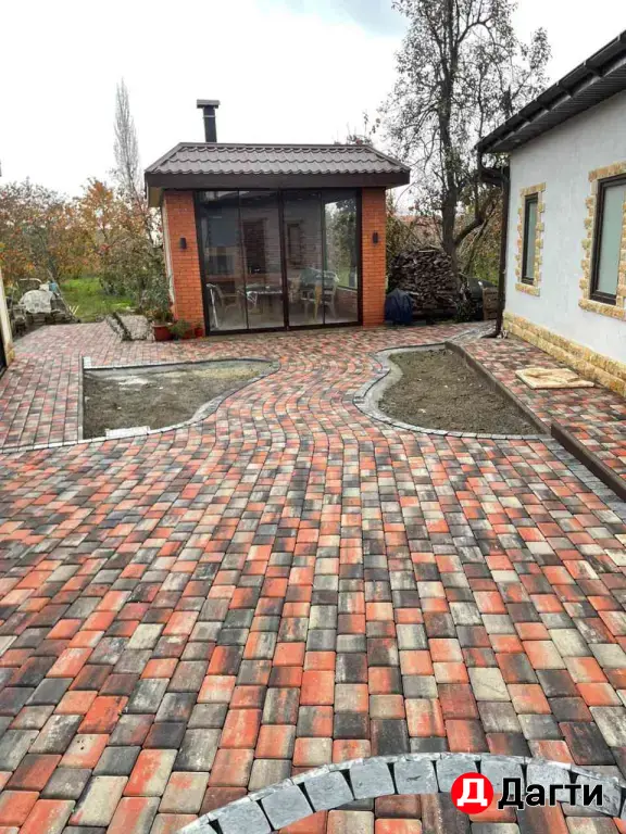 Тротуарная плитка и укладка