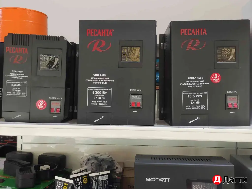 Стабилизаторы напряжения от 1 до 30кВт