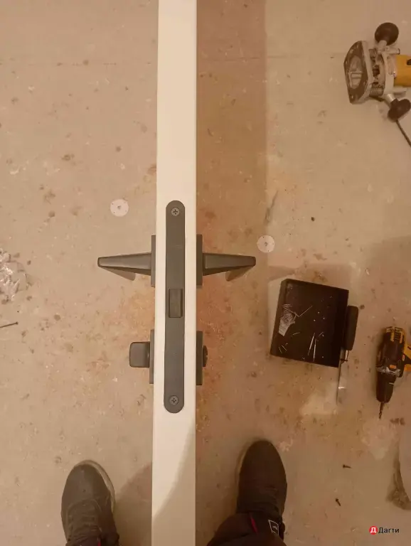 установка межкомнатных дверей